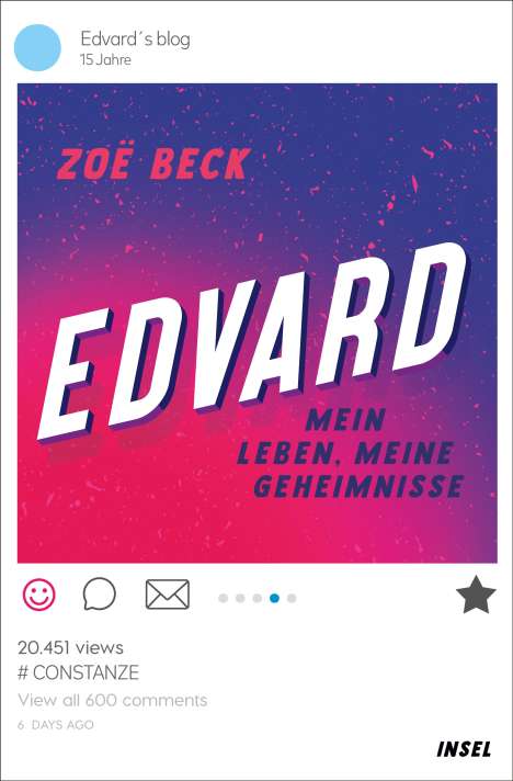 Zoë Beck: Edvard, Buch