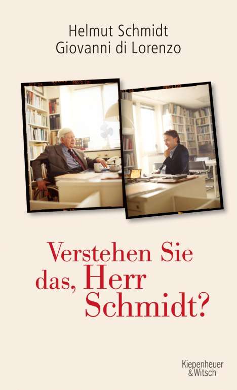 Helmut Schmidt: Verstehen Sie das, Herr Schmidt?, Buch