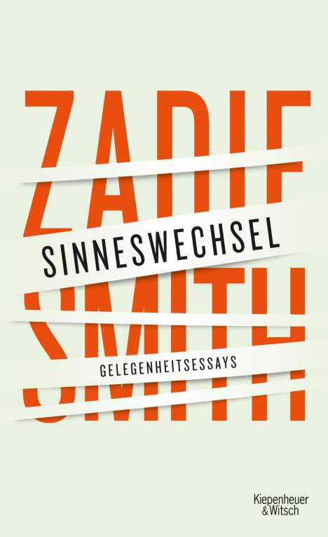 Zadie Smith: Smith, Z: Sinneswechsel, Buch