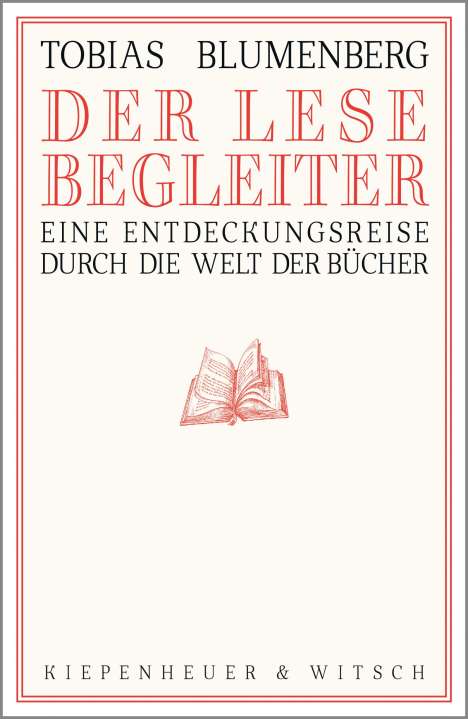 Tobias Blumenberg: Der Lesebegleiter, Buch