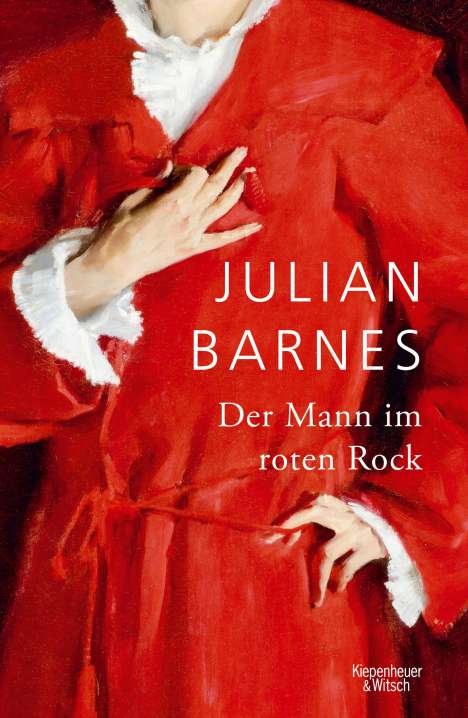 Julian Barnes: Der Mann im roten Rock, Buch
