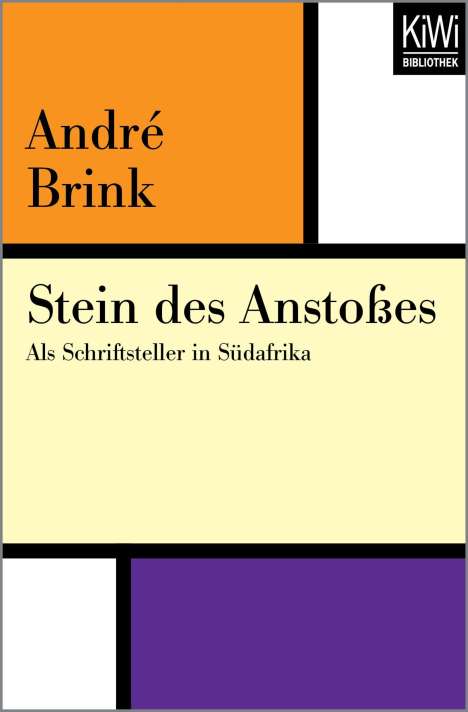 André Brink: Stein des Anstoßes, Buch