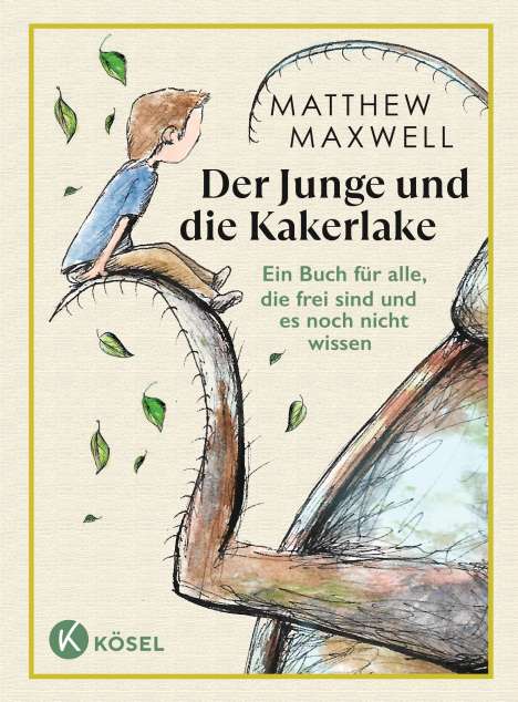 Matthew Maxwell: Der Junge und die Kakerlake, Buch