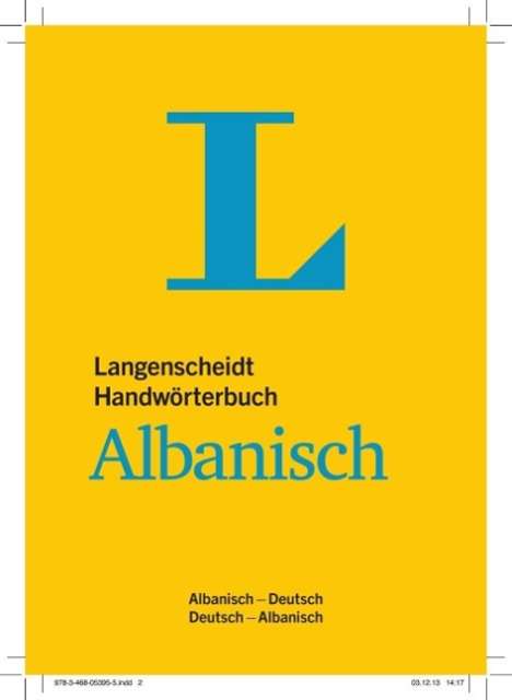 Langenscheidt Handwörterbuch Albanisch - für Schule, Studium und Beruf, Buch