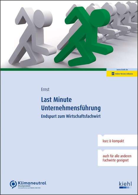 Yvonne Ernst: Last Minute Unternehmensführung, 1 Buch und 1 Diverse