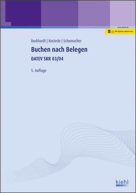 Fritz Burkhardt: Buchen nach Belegen, 1 Buch und 1 Diverse