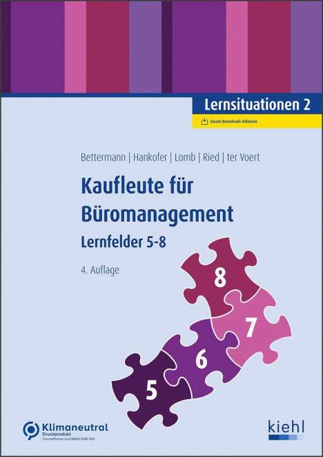 Verena Bettermann: Kaufleute für Büromanagement - Lernsituationen 2, 1 Buch und 1 Diverse