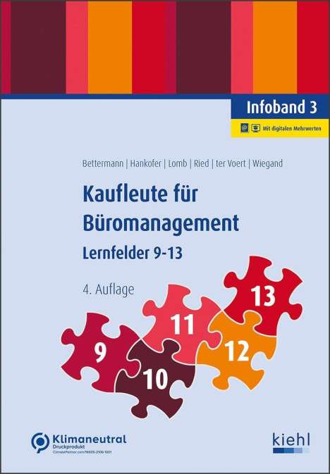 Verena Bettermann: Kaufleute für Büromanagement - Infoband 3, 1 Buch und 1 Diverse