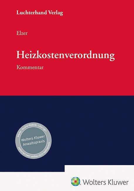 Oliver Elzer: Heizkostenverordnung, Buch