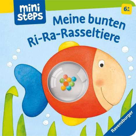 Ina Milk: ministeps: Meine bunten Ri-Ra-Rasseltiere, Buch