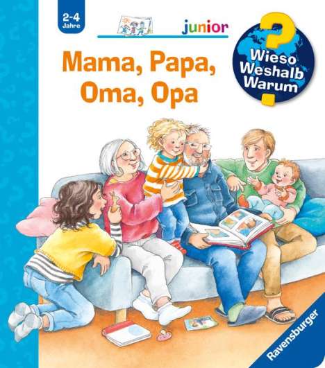Andrea Erne: Mama, Papa, Oma, Opa, Buch