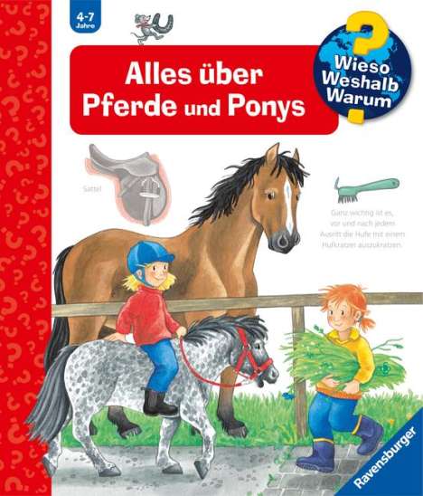 Andrea Erne: Wieso? Weshalb? Warum?, Band 21: Alles über Pferde und Ponys, Buch