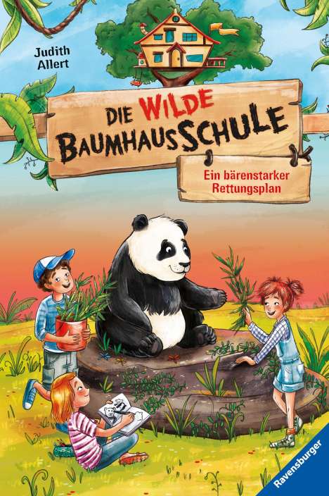 Judith Allert: Allert, J: Die wilde Baumhausschule, Band 2: Ein bärenstarke, Buch