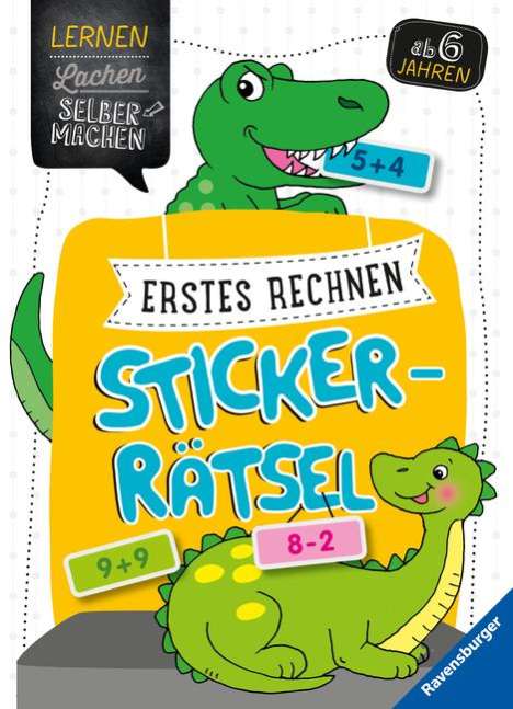 Kirstin Jebautzke: Erstes Rechnen Sticker-Rätsel, Buch