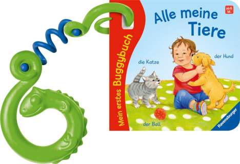 Frauke Nahrgang: Nahrgang, F: Mein erstes Buggybuch: Alle meine Tiere, Buch