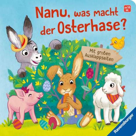 Bernd Penners: Nanu, was macht der Osterhase?, Buch