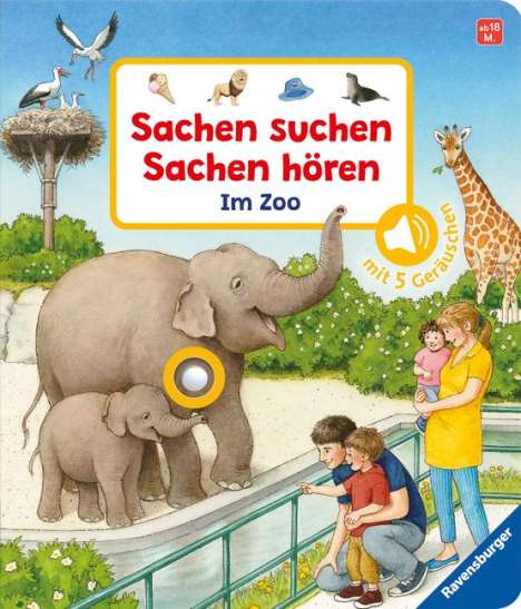 Frauke Nahrgang: Sachen suchen, Sachen hören: Im Zoo, Buch