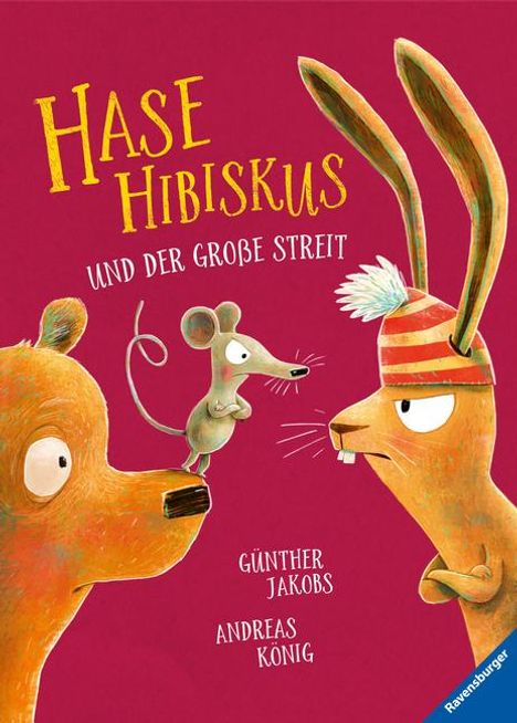 Andreas König (geb. 1956): Hase Hibiskus und der große Streit, Buch
