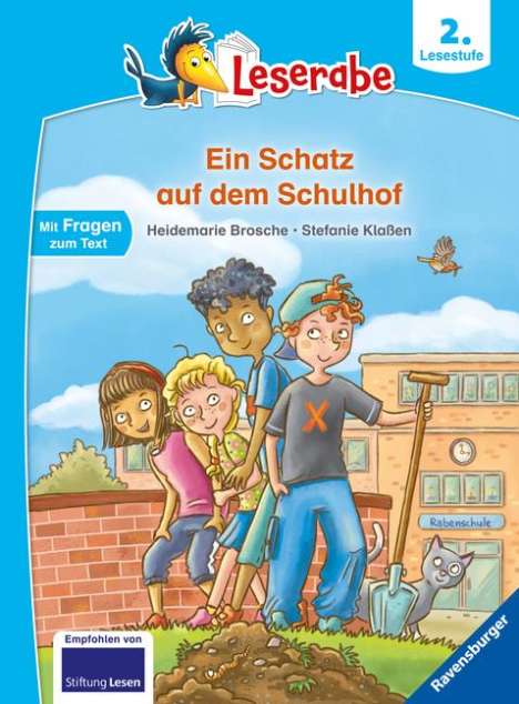 Heidemarie Brosche: Ein Schatz auf dem Schulhof - Leserabe ab 2. Klasse - Erstlesebuch für Kinder ab 7 Jahren, Buch