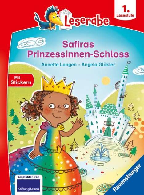 Annette Langen: Safiras Prinzessinnen-Schloss - lesen lernen mit dem Leserabe - Erstlesebuch - Kinderbuch ab 6 Jahren - Lesen lernen 1. Klasse Jungen und Mädchen (Leserabe 1. Klasse), Buch
