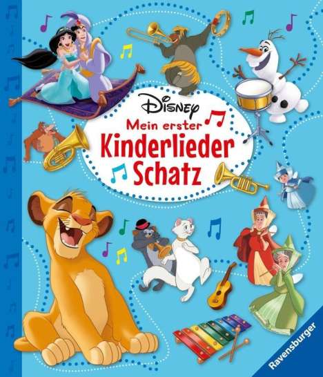 Disney Mein erster Kinderliederschatz - Mit Notensatz, Buch