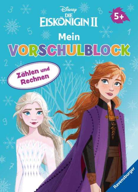 Stefanie Hahn: Hahn, S: Disney Die Eiskönigin 2 Mein Vorschulblock Zählen, Buch