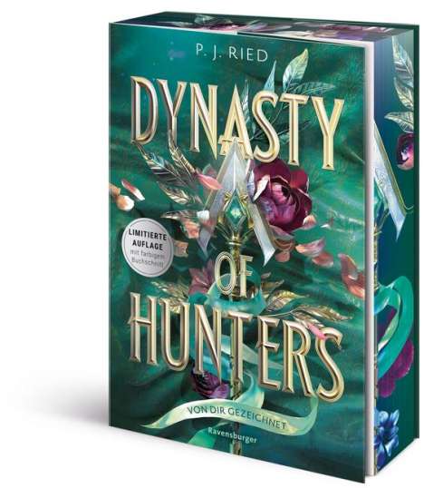 P. J. Ried: Dynasty of Hunters, Band 2: Von dir gezeichnet (Atemberaubende, actionreiche New-Adult-Romantasy), Buch
