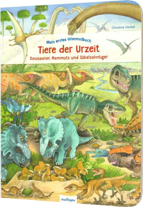 Mein erstes Wimmelbuch: Tiere der Urzeit, Buch