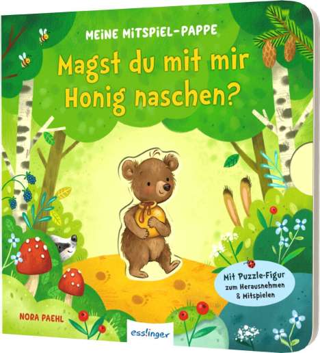 Nora Paehl: Meine Mitspiel-Pappe: Magst du mit mir Honig naschen?, Buch