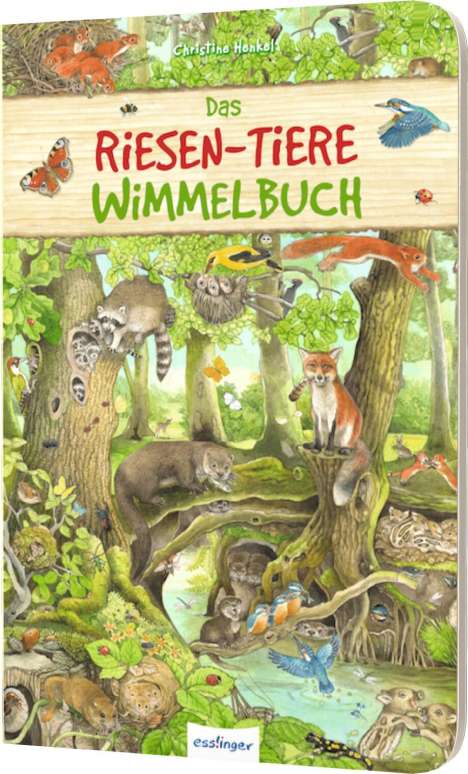 Riesen-Wimmelbuch: Das Riesen-Tiere-Wimmelbuch, Buch