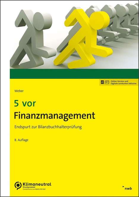 Martin Weber: 5 vor Finanzmanagement, 1 Buch und 1 Diverse