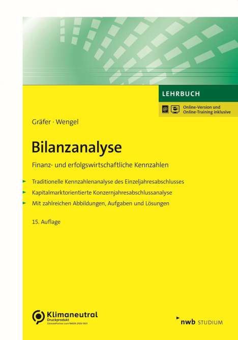 Torsten Wengel: Bilanzanalyse, 1 Buch und 1 Diverse