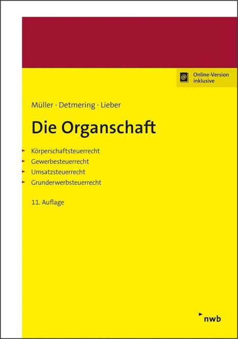 Thomas Müller: Müller, T: Organschaft, Diverse