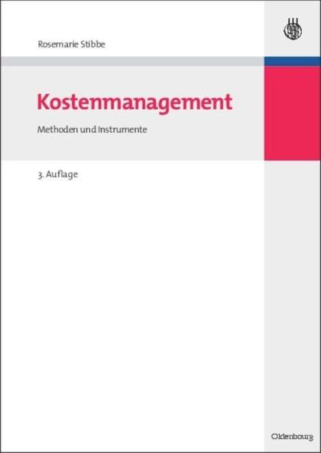 Rosemarie Stibbe: Kostenmanagement, Buch