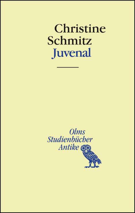 Christine Schmitz: Schmitz, C: Juvenal, Buch
