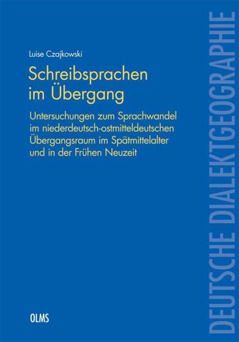 Luise Czajkowski: Czajkowski, L: Schreibsprachen im Übergang, Buch