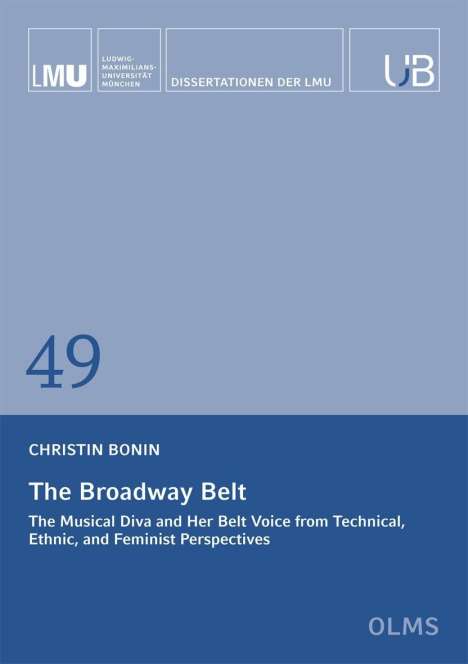 Christin Bonin: Bonin, C: Broadway Belt, Buch