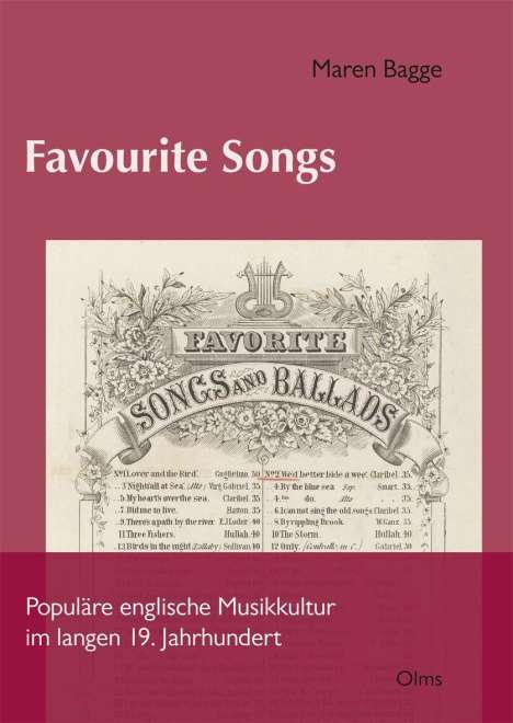 Maren Bagge: Bagge, M: Favourite Songs, Buch