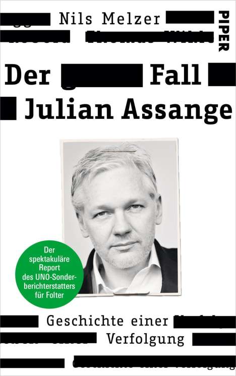 Nils Melzer: Der Fall Julian Assange, Buch
