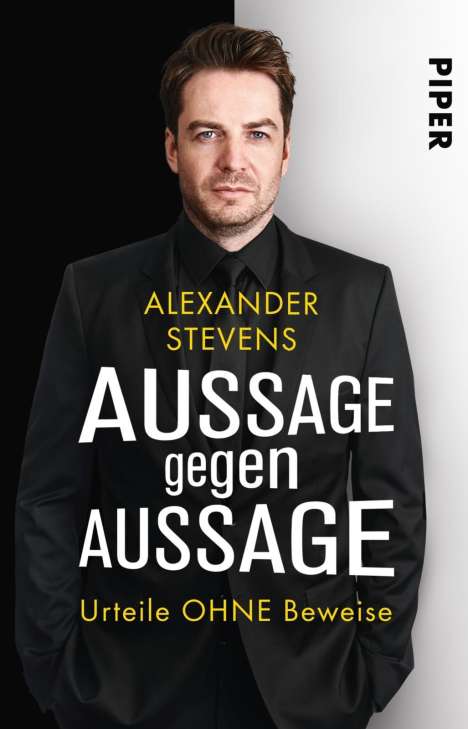 Alexander Stevens: Aussage gegen Aussage, Buch