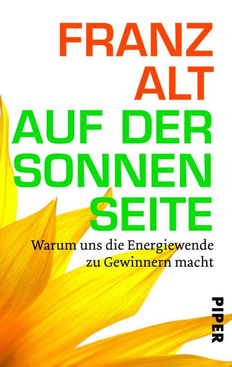 Franz Alt: Auf der Sonnenseite, Buch