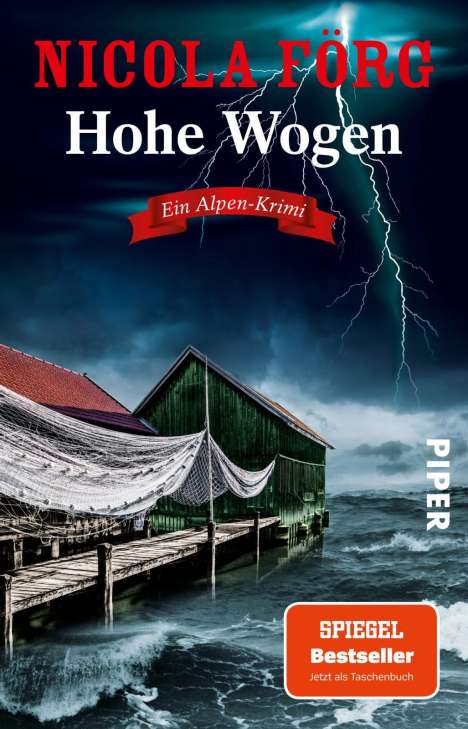 Nicola Förg: Hohe Wogen, Buch