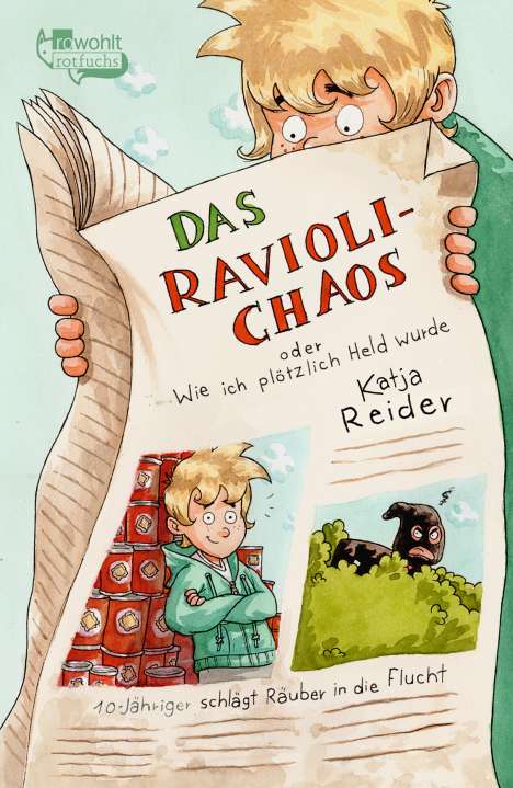 Katja Reider: Das Ravioli-Chaos oder Wie ich plötzlich Held wurde, Buch
