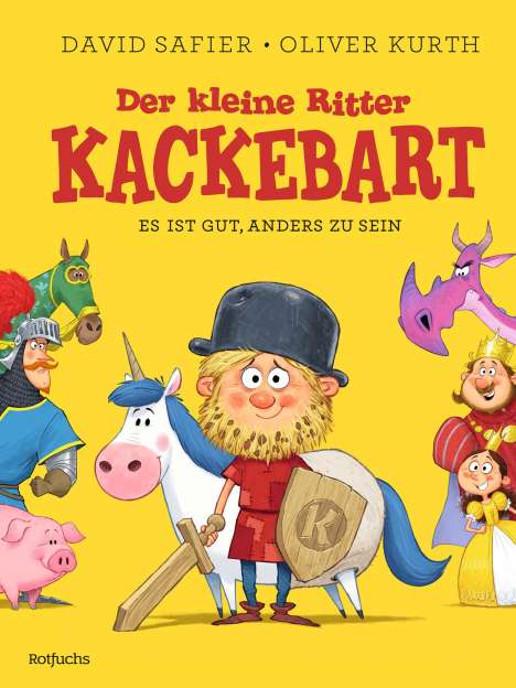 David Safier: Der kleine Ritter Kackebart, Buch