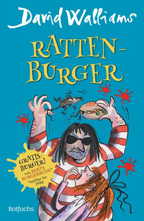 David Walliams: Ratten-Burger, Buch