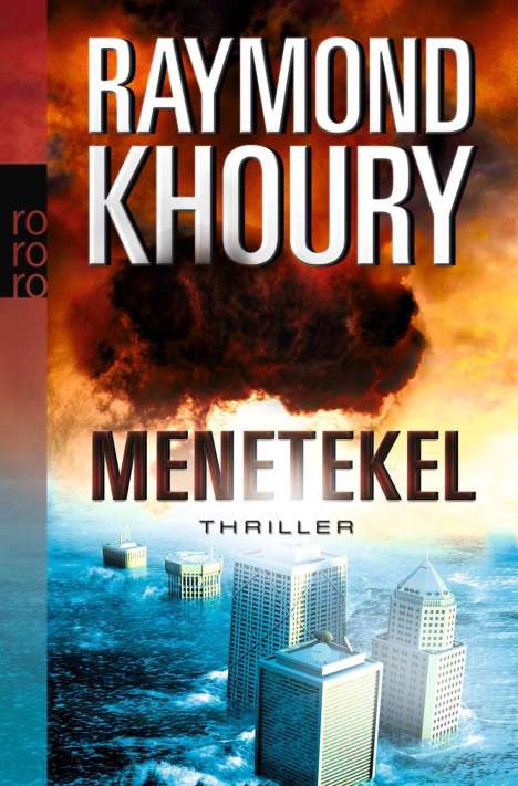 Raymond Khoury: Menetekel, Buch