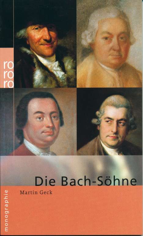 Martin Geck: Bach-Söhne, Buch