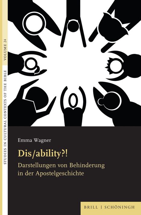 Emma Wagner, Dis/ability?! Darstellungen von Behinderung in der Apostelgeschichte. Silhouetten verschiedener Figuren.