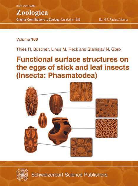 Thies H. Büscher: Functional surface structures on the eggs of stick and leaf insects (Insecta: Phasmatodea), Buch