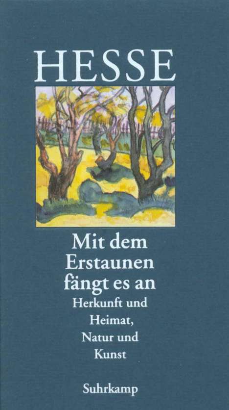 Hermann Hesse: Mit dem Erstaunen fängt es an, Buch